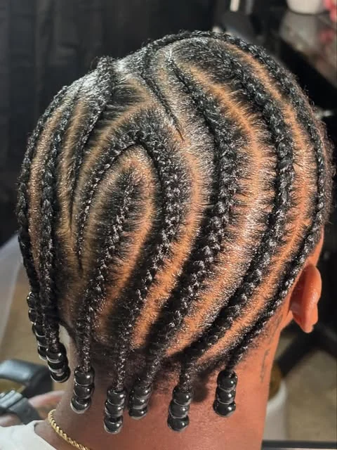 Freestyle scalp braids
